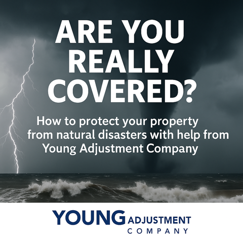 Are you really covered? How to protect your property from natural disasters with help from Young Adjustment Company