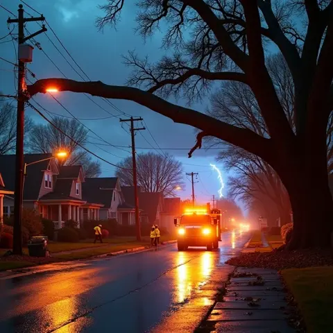 Severe Storms Trigger Power Outages New Jersey, Philadelphia Areas